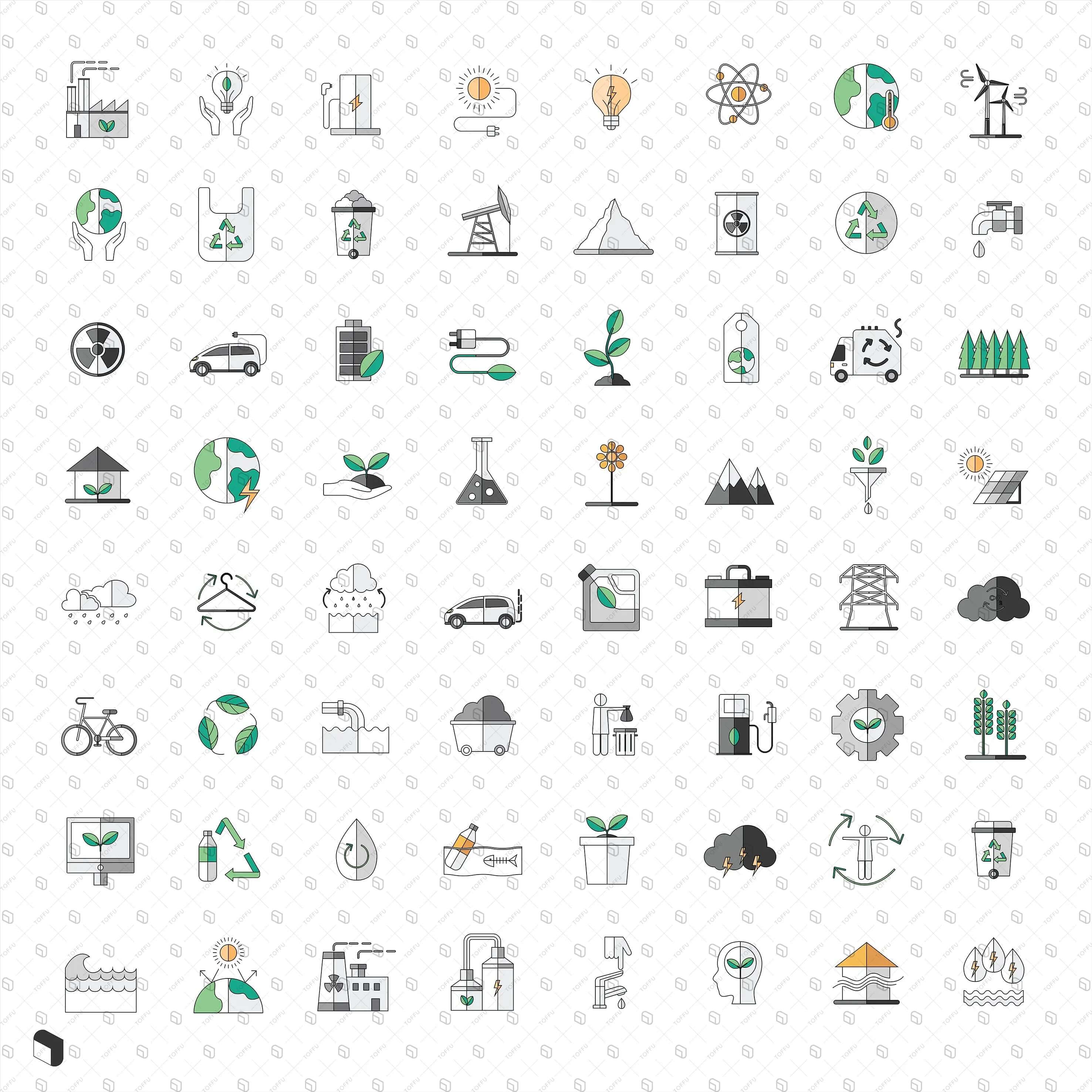 Cad Icon Ecology & Environment | Toffu Co