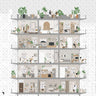 Flat Vector Apartment Section Digital Artwork drawings | Toffu Co