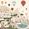 Flat Vector Cappadocia Digital Artwork drawings | Toffu Co
