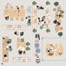 Flat Vector Library Top View 3 Digital Artwork drawings | Toffu Co