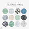 Swatch Tile Material Patterns Digital Artwork drawings | Toffu Co