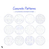 Swatch Concrete Patterns Digital Artwork drawings | Toffu Co