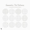 Swatch Geometric Tile Patterns PNG - Toffu Co