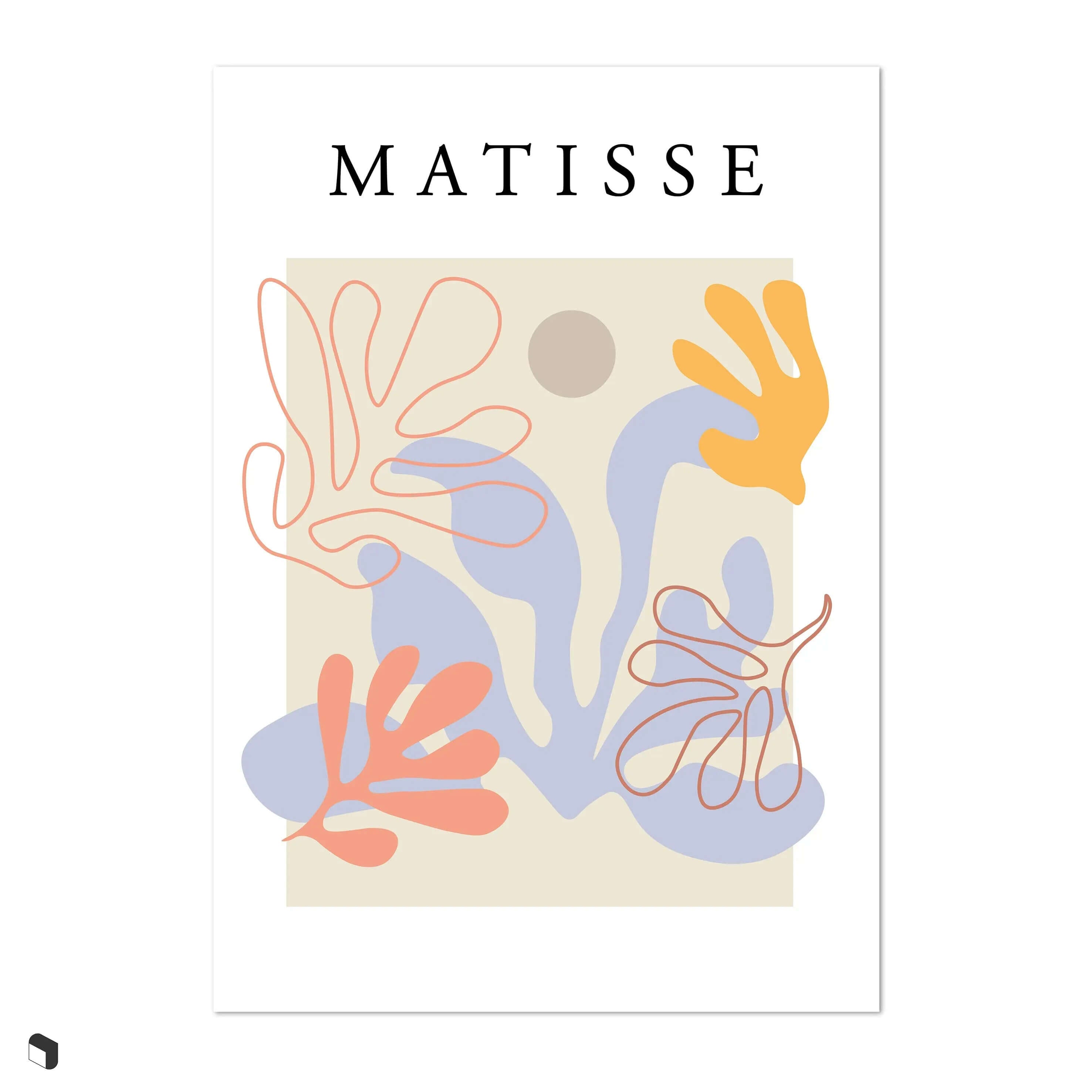 Swatch H. Matisse Style Patterns & Flat Icons Digital Artwork drawings | Toffu Co