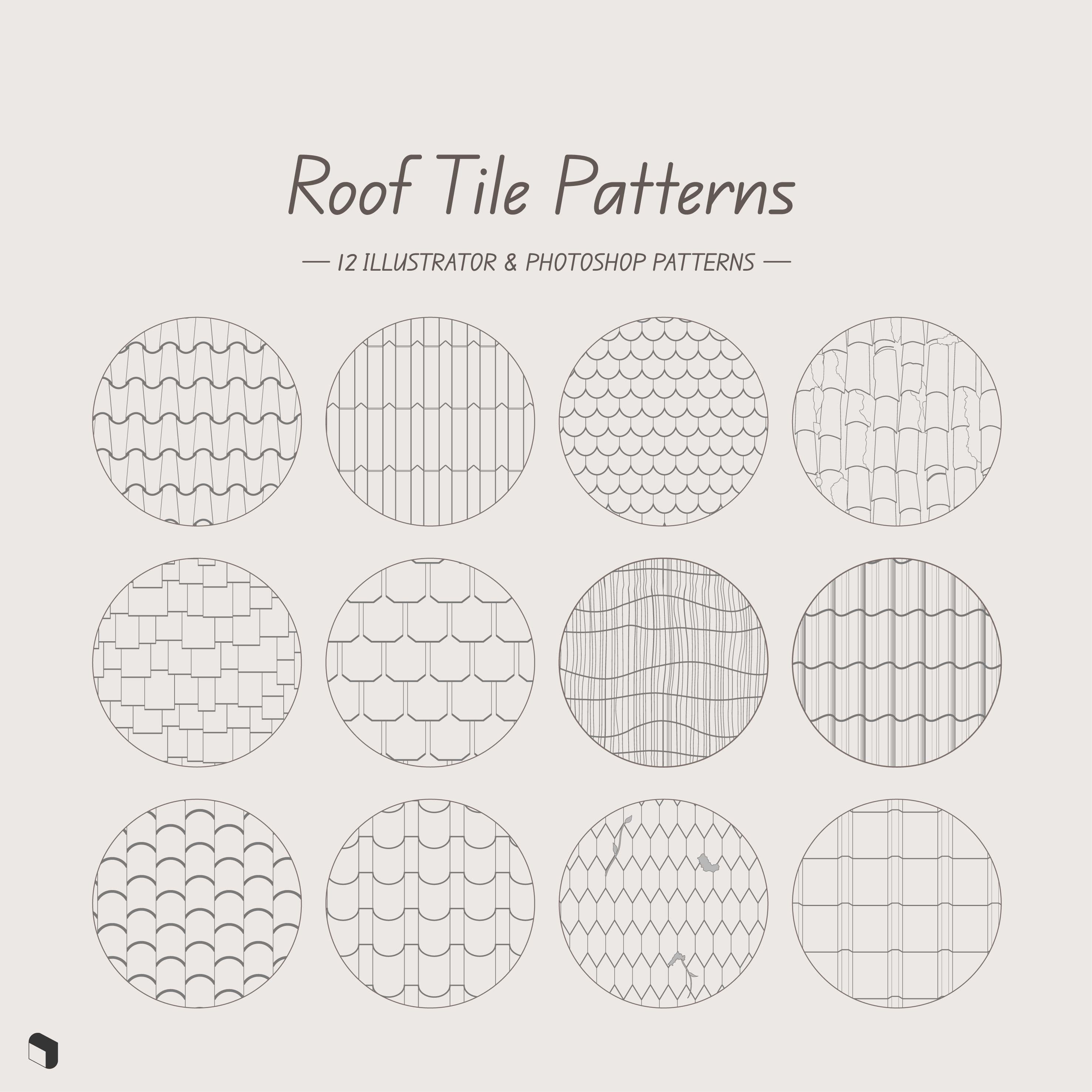 Swatch Roof Tile Patterns PNG - Toffu Co