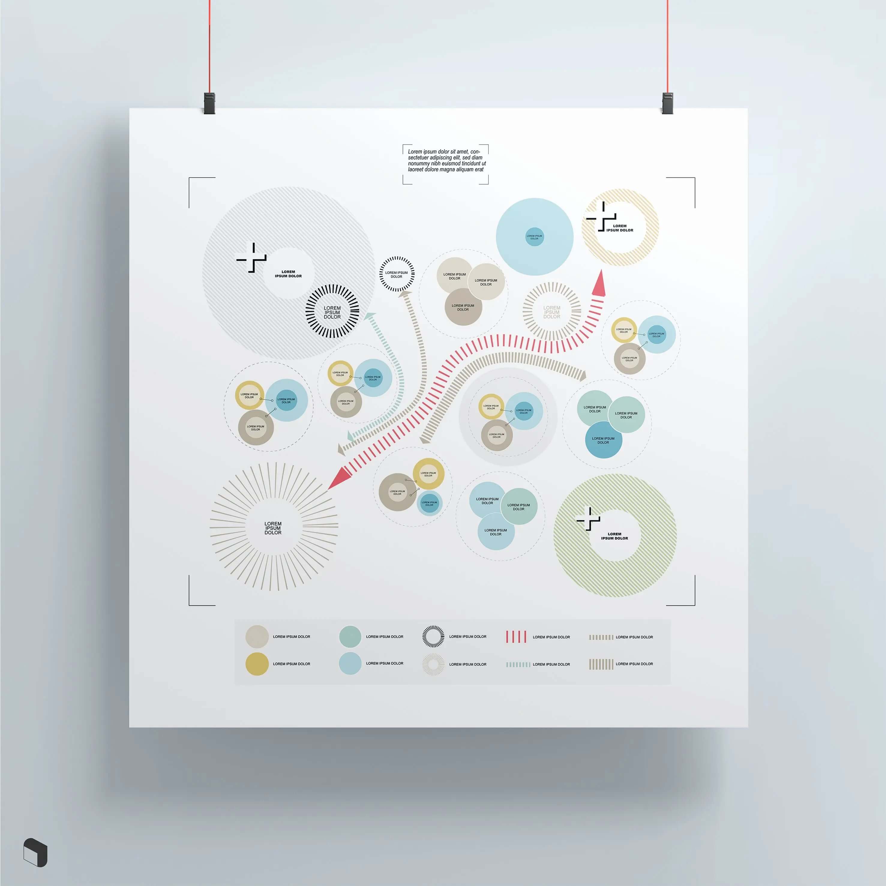 Flat Vector Architectural Diagram Presentation Templates Digital Artwork drawings | Toffu Co