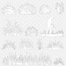 Cad Vegetation Plants and Grass 2 Digital Artwork drawings | Toffu Co