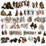 Cutout Party People From Painting Digital Artwork drawings | Toffu Co