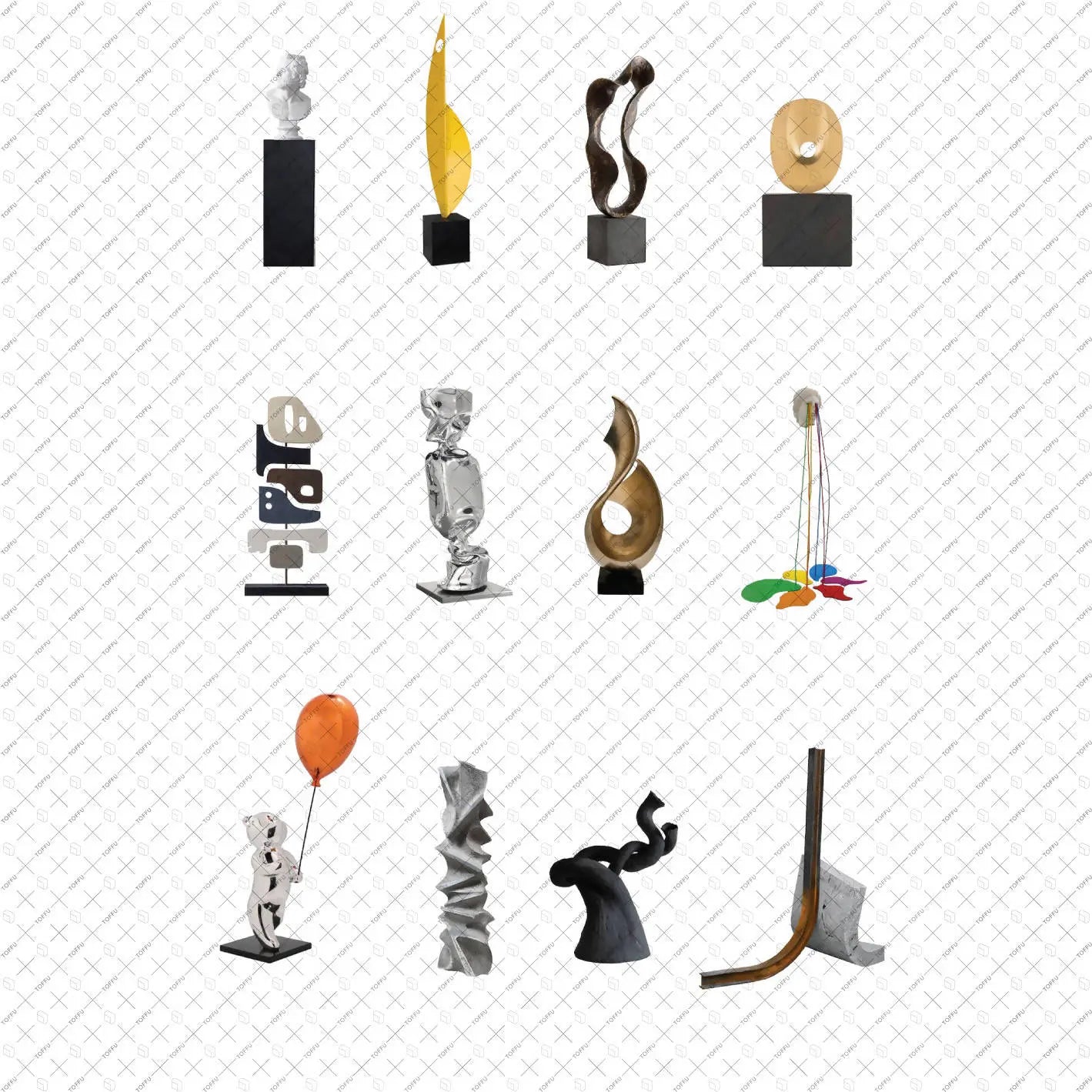 Cutout Contemporary Art Furniture Digital Artwork drawings | Toffu Co
