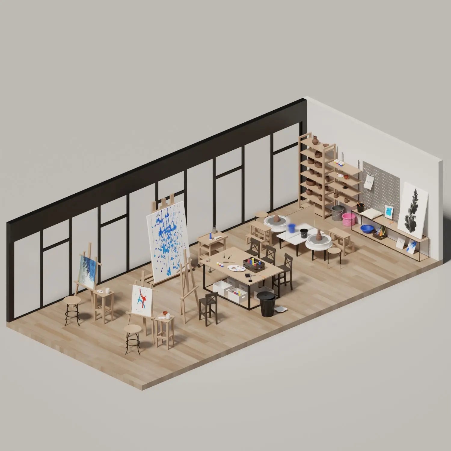 3D Model Art Workshop – Toffu Co