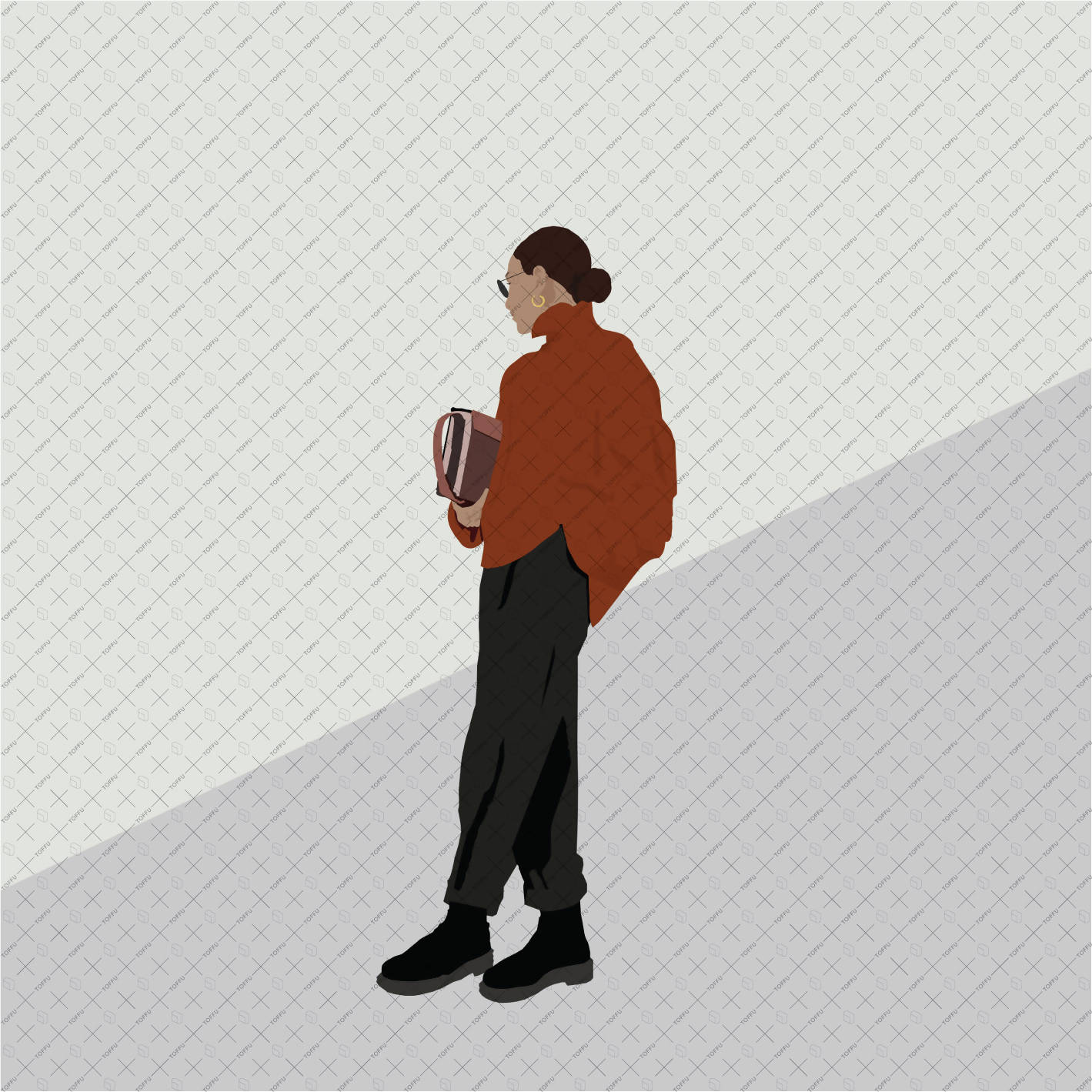 Illustration People - Pack "Street Style" PNG - Toffu Co