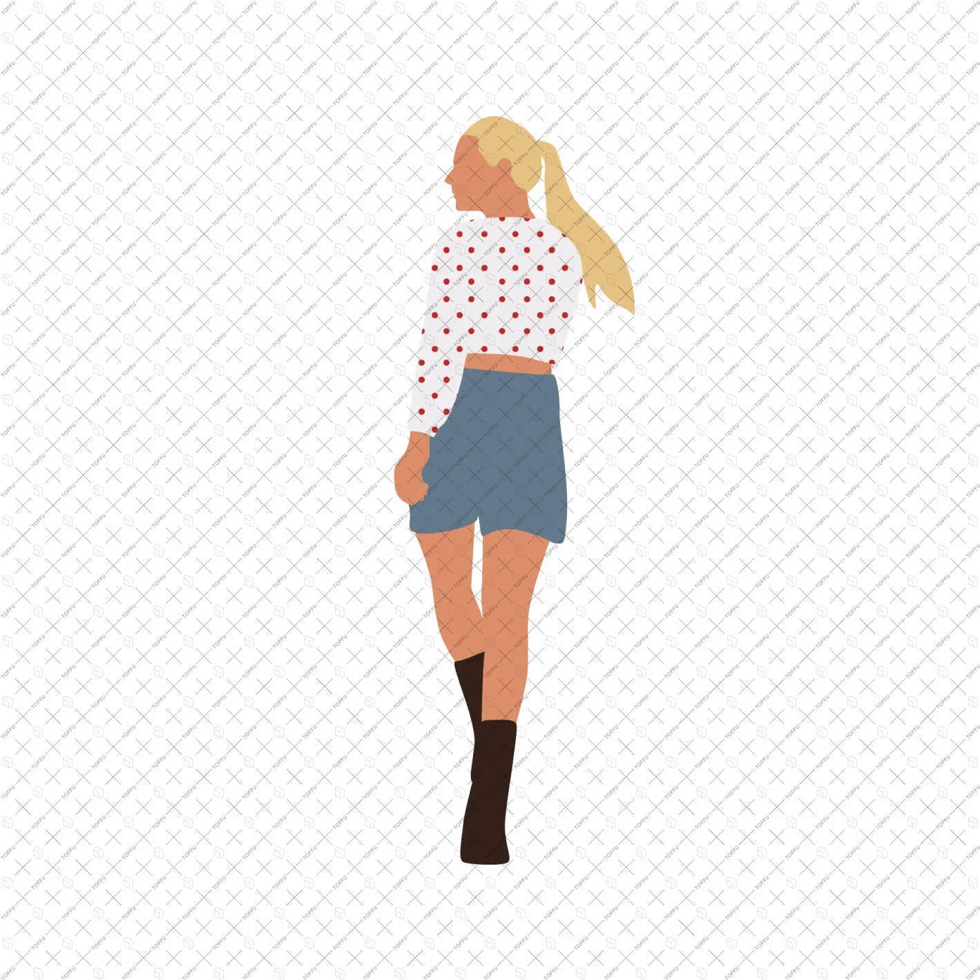 Flat Vector People On The Stairs Digital Artwork drawings | Toffu Co