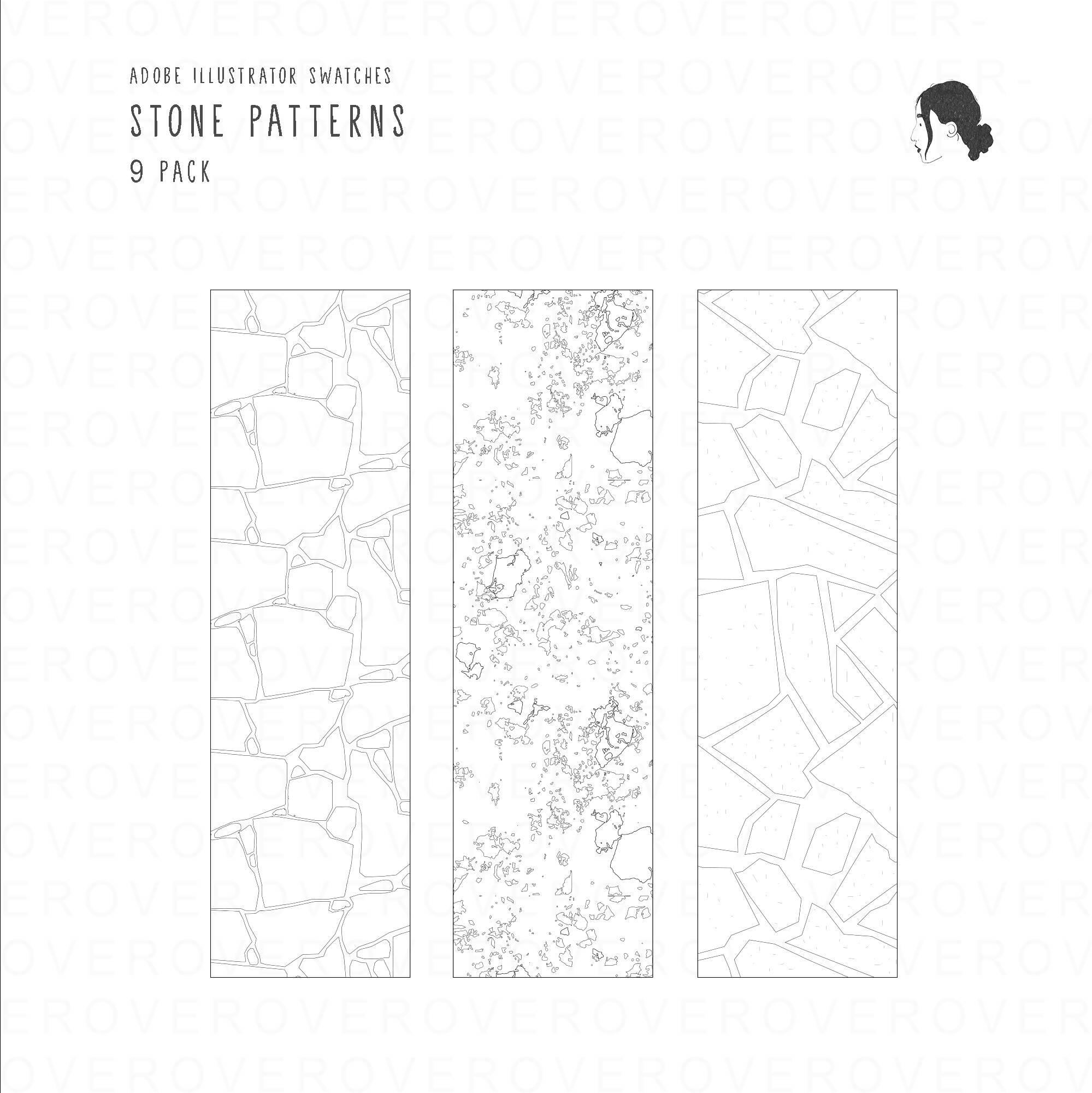 Swatch Stone Patterns PNG - Toffu Co