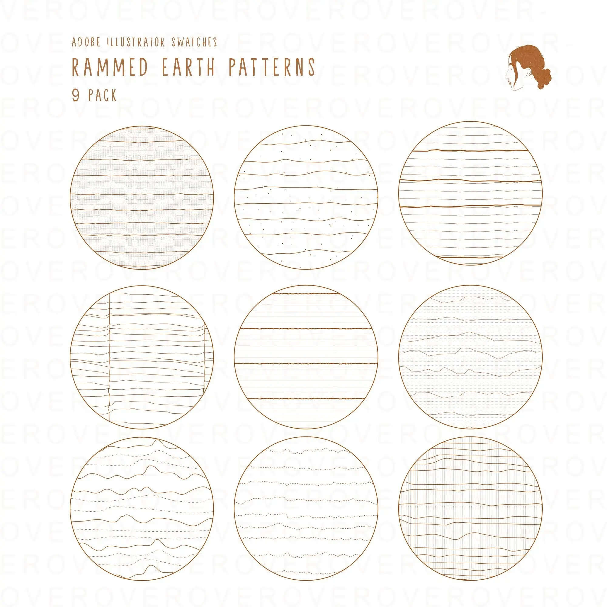 Swatch Rammed Earth Patterns – Toffu Co