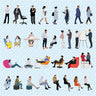 Flat Vector Office People - 01 PNG - Toffu Co