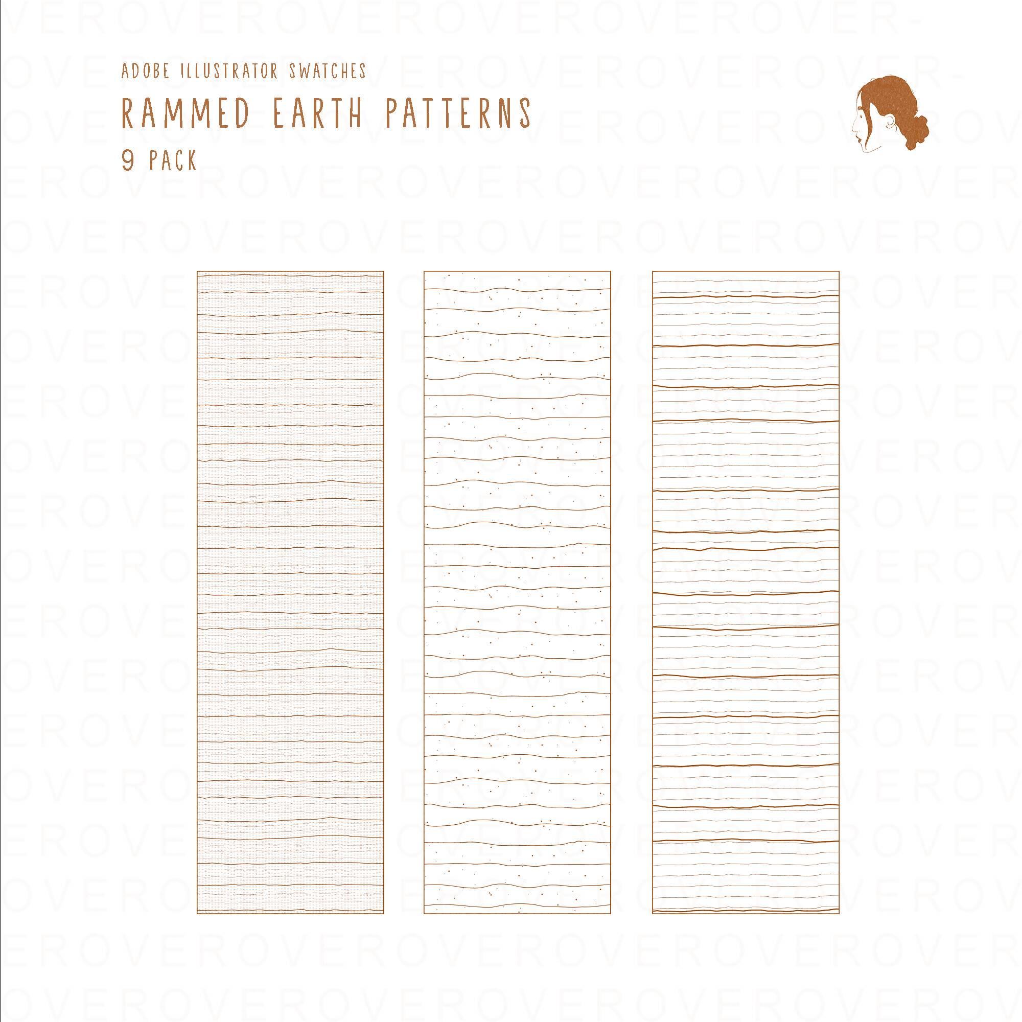 Swatch Rammed Earth Patterns PNG - Toffu Co