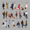 Flat Vector People Shopping Pack Digital Artwork drawings | Toffu Co
