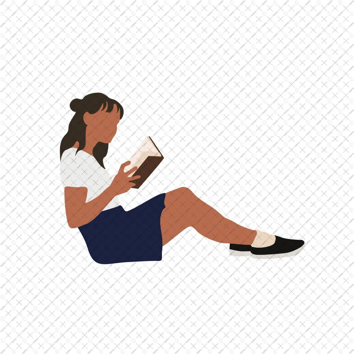 Flat Vector Library People Digital Artwork drawings | Toffu Co