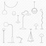 Cad Lighting Fixtures and Lamps Digital Artwork drawings | Toffu Co