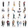 Flat Vector Uncomplicated People I PNG - Toffu Co