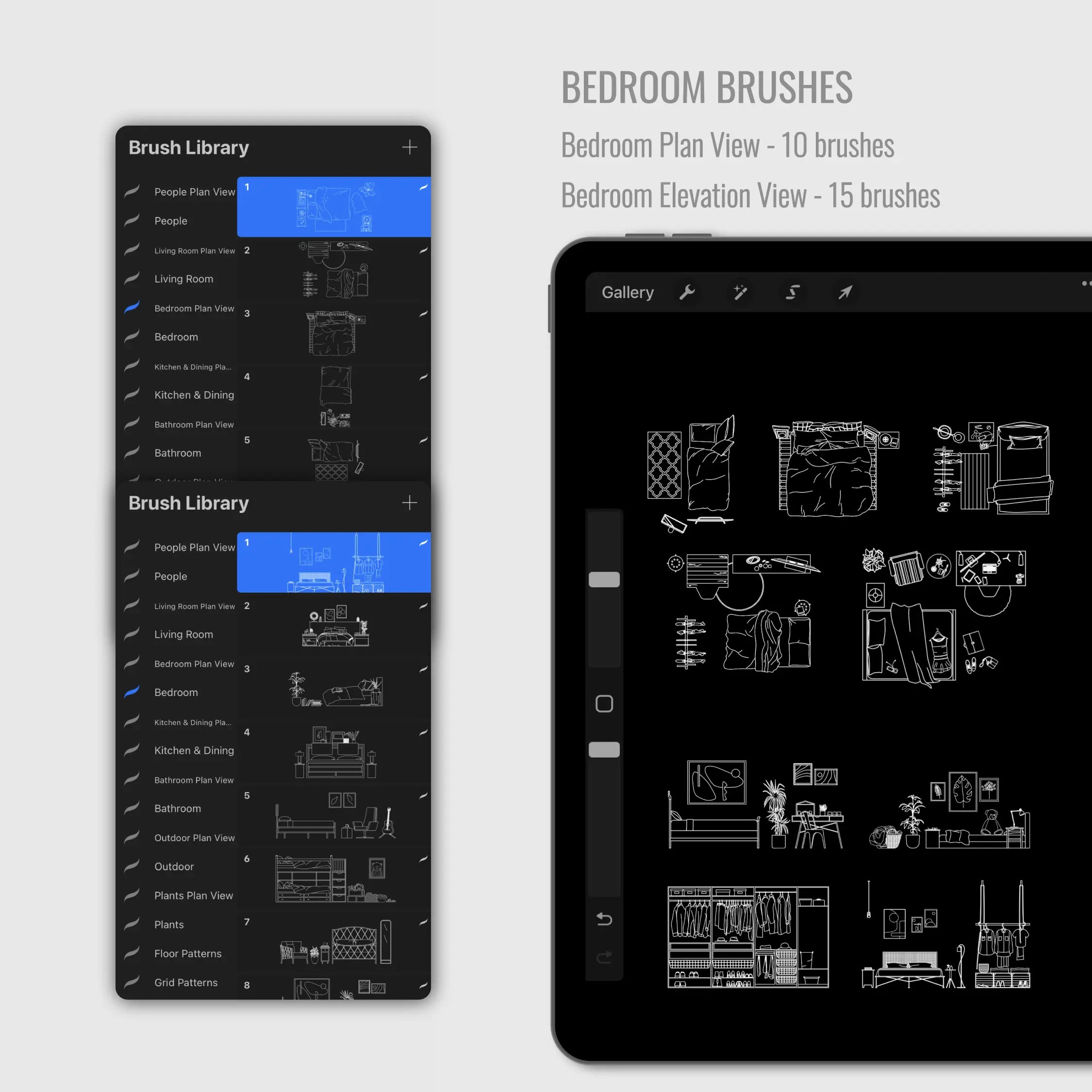 Procreate Architecture Housing Collection – Toffu Co