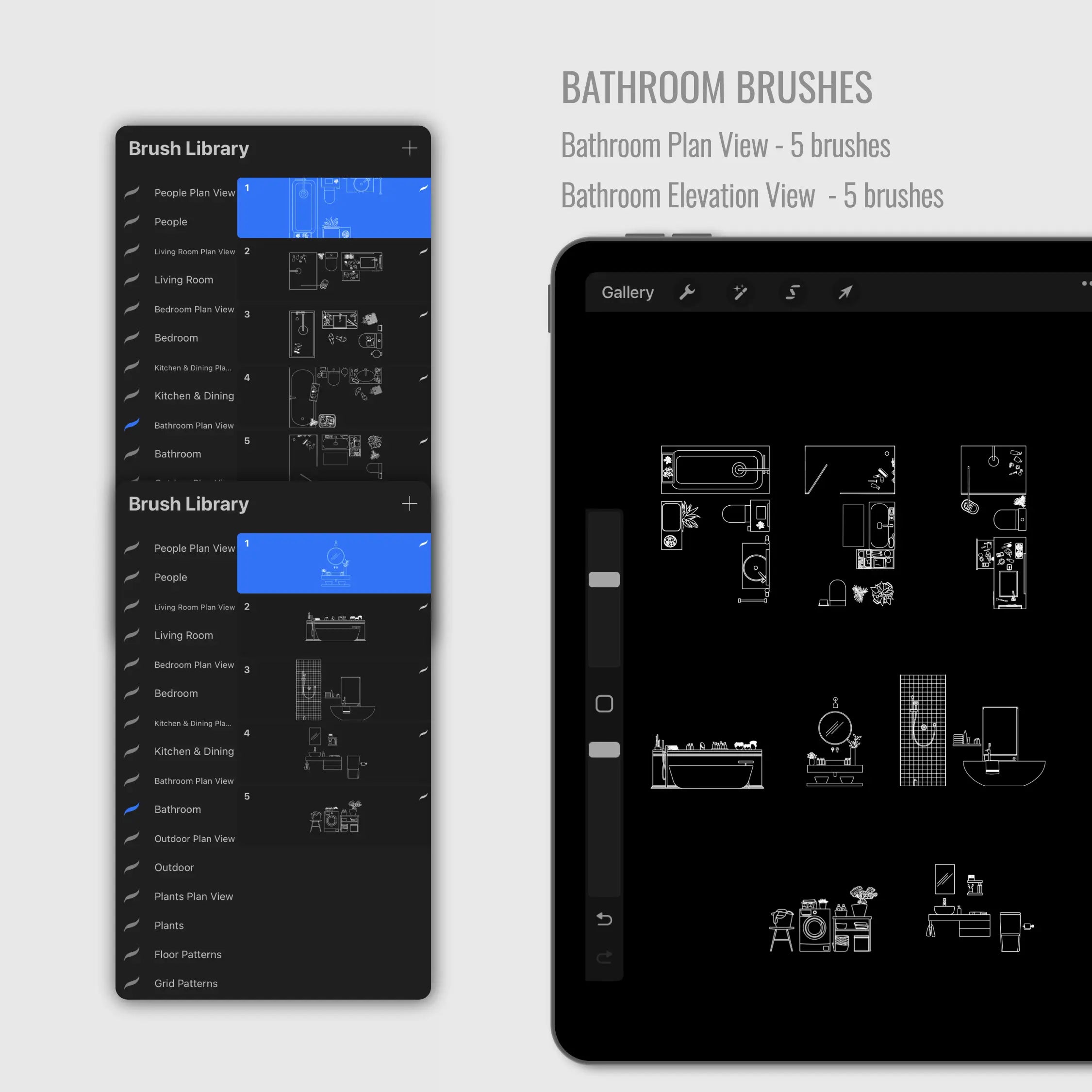 Procreate Architecture Housing Collection PNG - Toffu Co