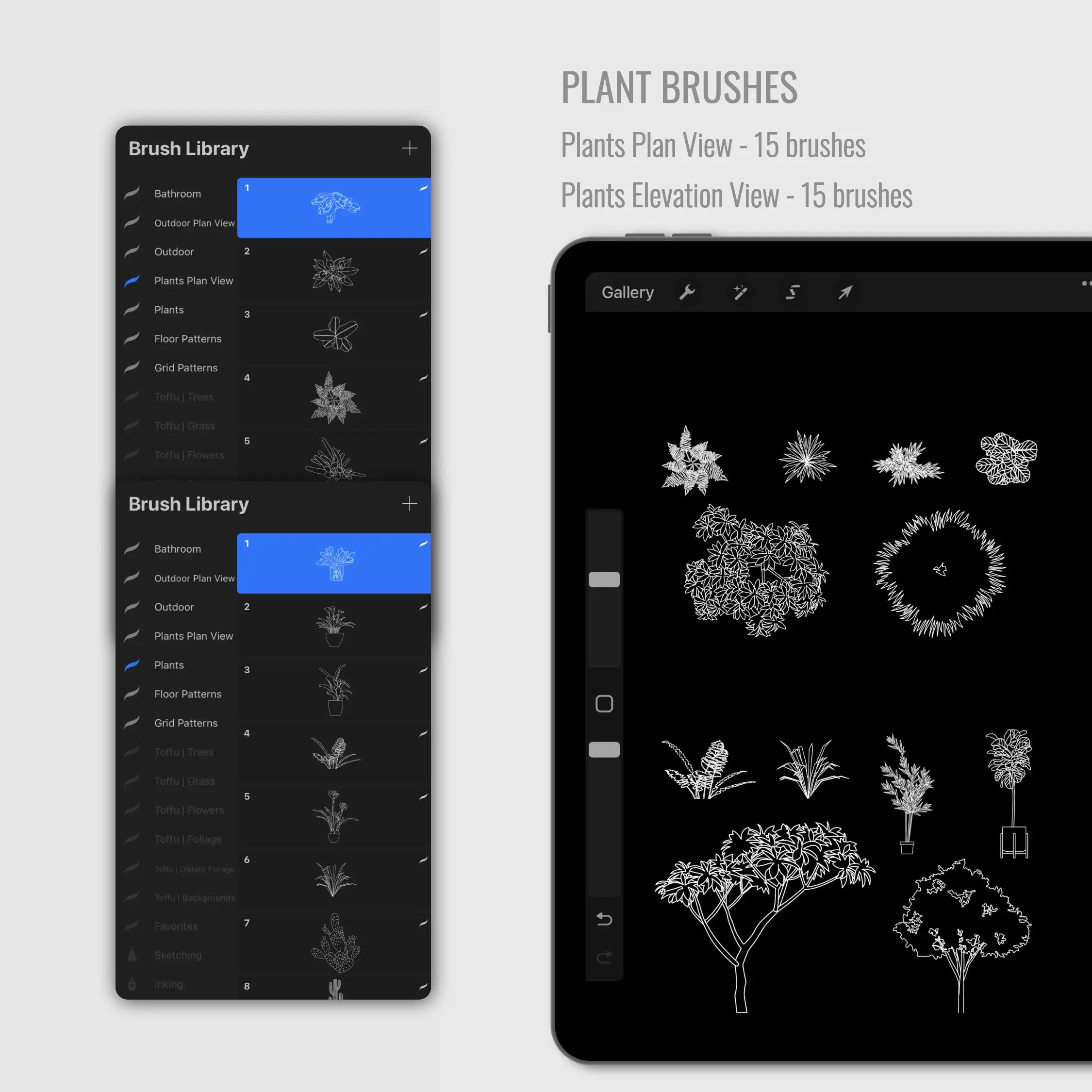 Procreate Architecture Housing Collection PNG - Toffu Co