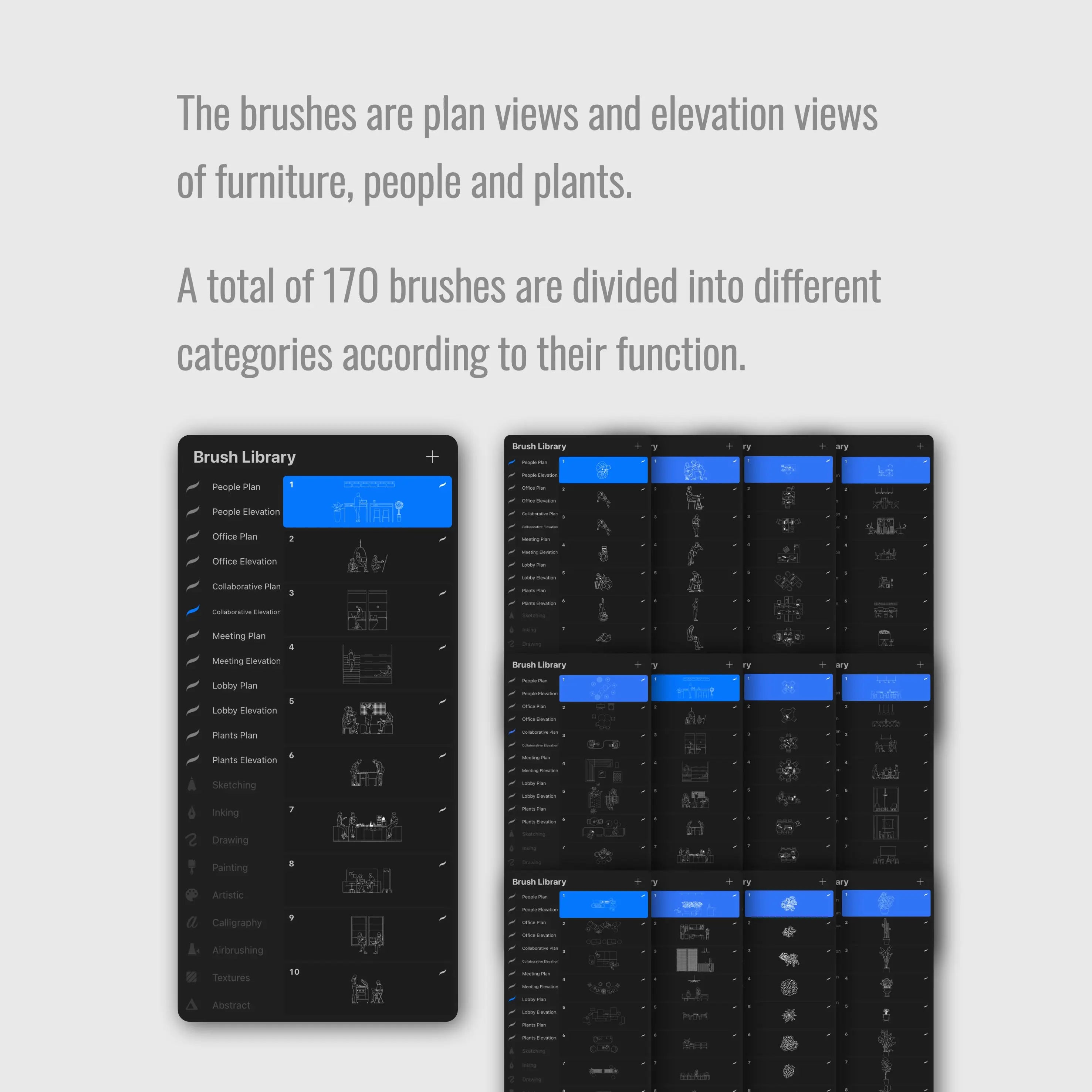 Procreate Architecture Office Collection PNG - Toffu Co