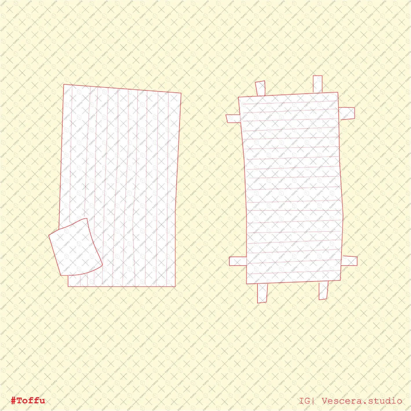 Cad African Furniture & Craft Detail Object Top View Digital Artwork drawings | Toffu Co