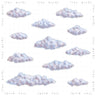 Cutout Painted Clouds PNG - Toffu Co