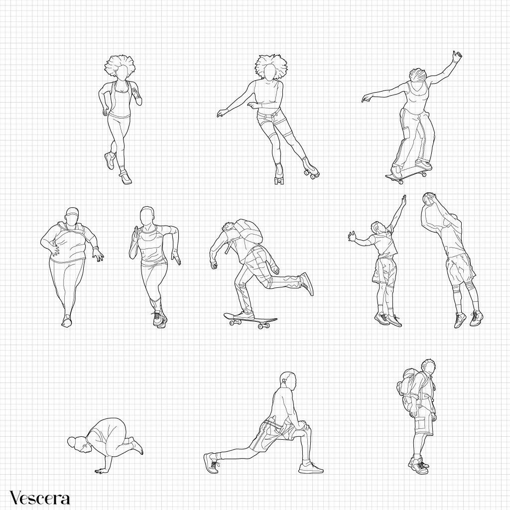 Cad African Outdoor Workouts I PNG - Toffu Co