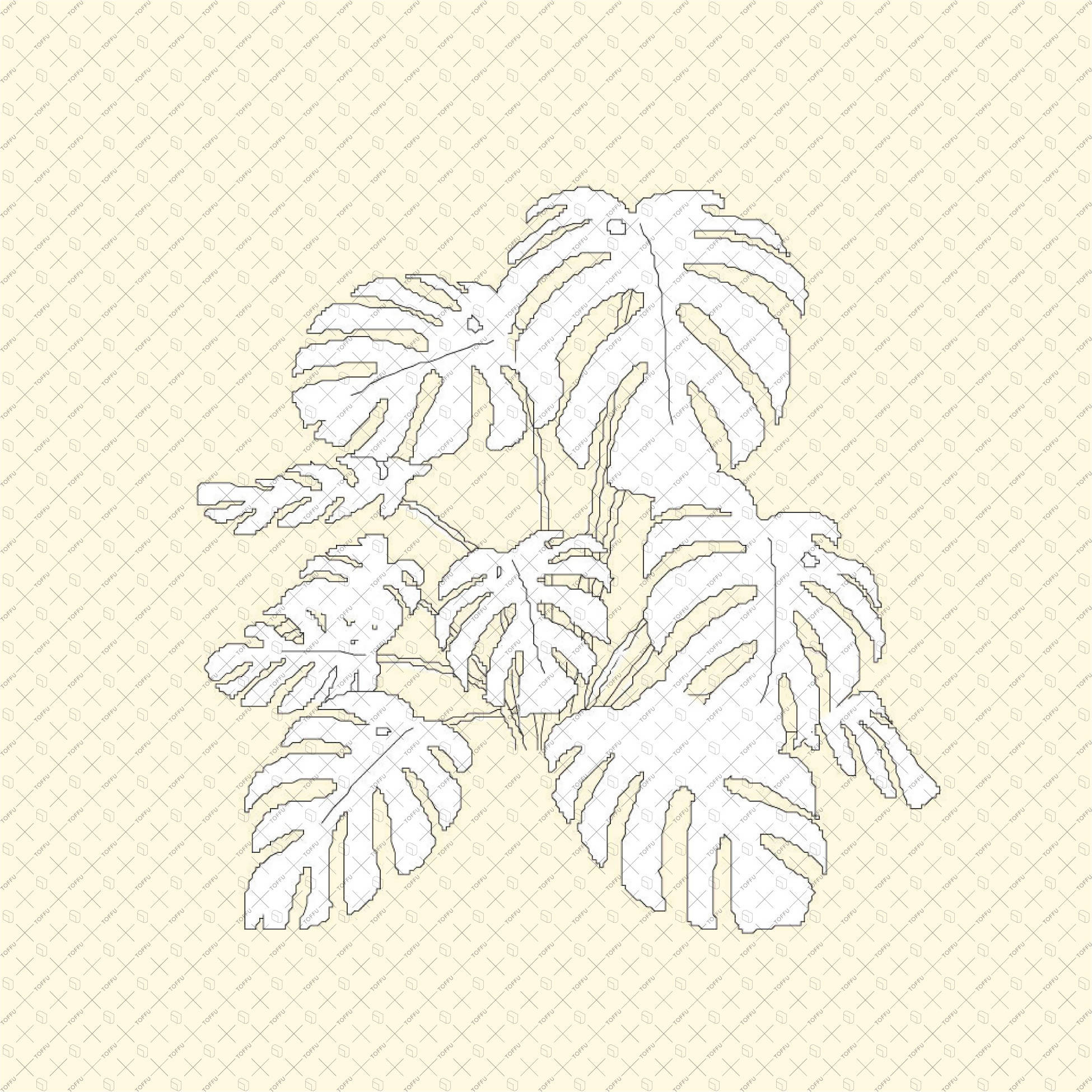 Cad Tropical Trees PNG - Toffu Co