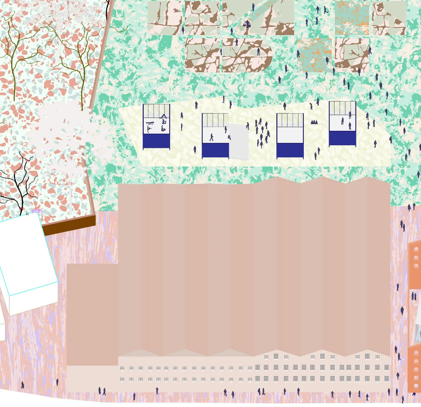 Swatch Landscape Textures 5 Digital Artwork drawings | Toffu Co