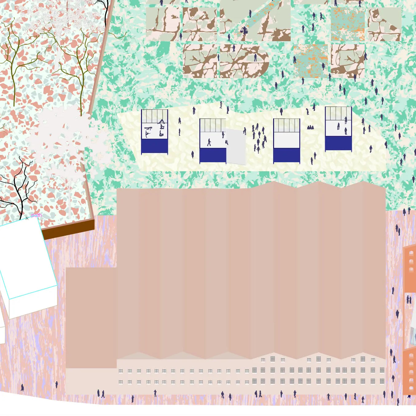 Swatch Landscape Textures 5 Digital Artwork drawings | Toffu Co