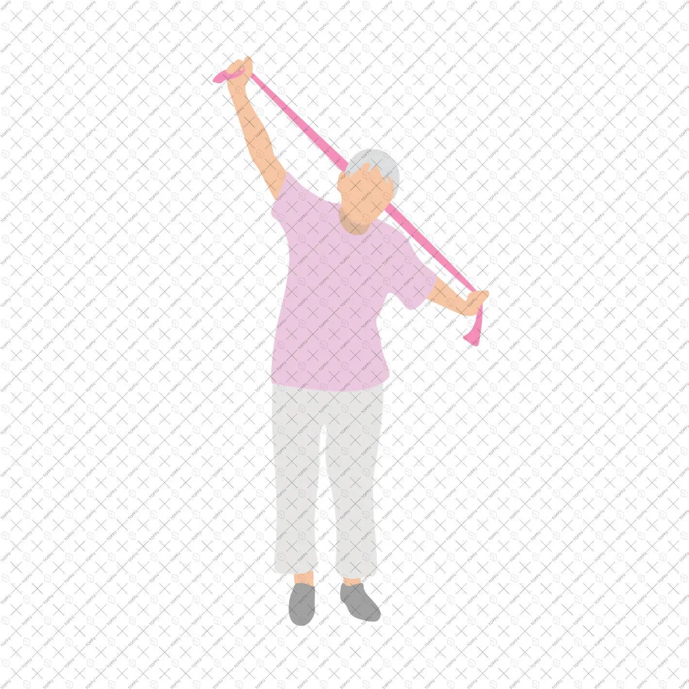 Flat Vector Elderly People Digital Artwork drawings | Toffu Co