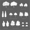 Cad Trees and Bushes DWG | Toffu Co