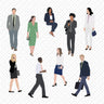 Flat Vector Formal Wear People Digital Artwork drawings | Toffu Co