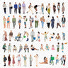 Flat Vector People Mega Pack Digital Artwork drawings | Toffu Co