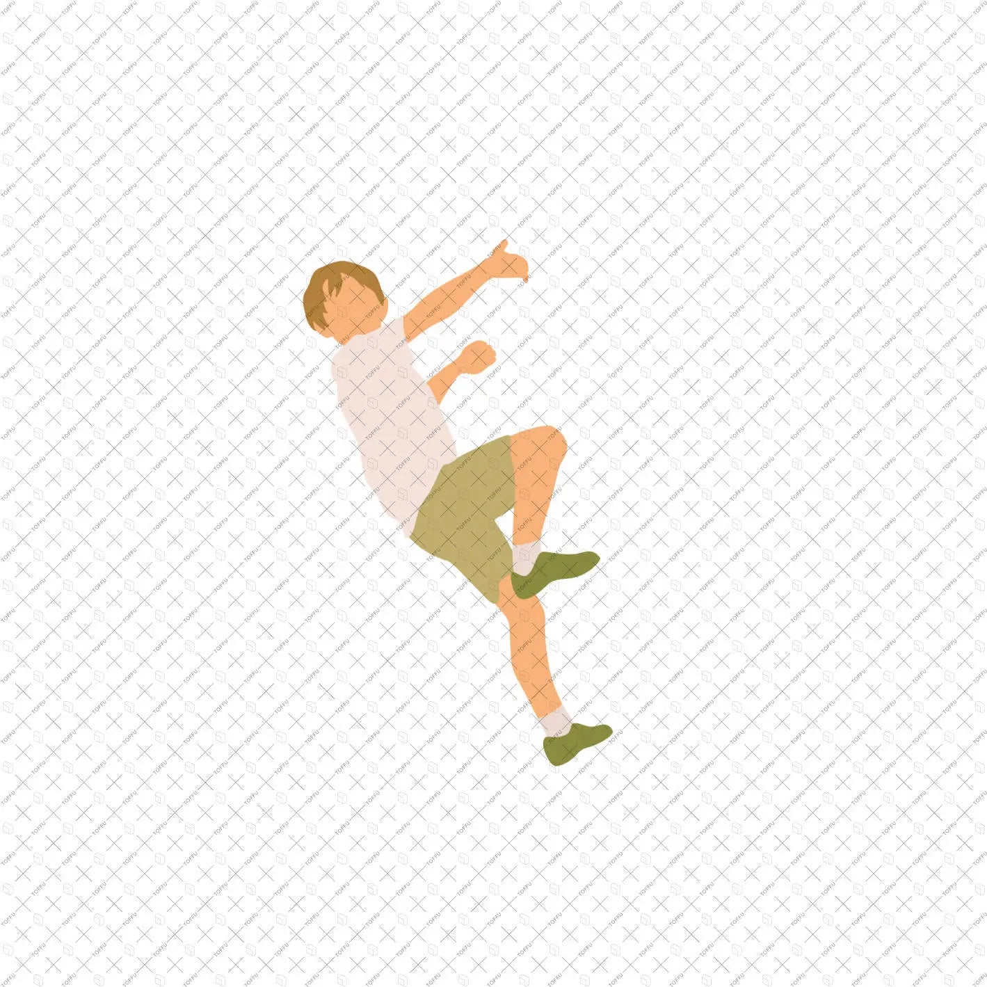 Flat Vector Bouldering People Digital Artwork drawings | Toffu Co