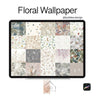 Procreate Floral Wallpaper Texture Cutouts PNG - Toffu Co