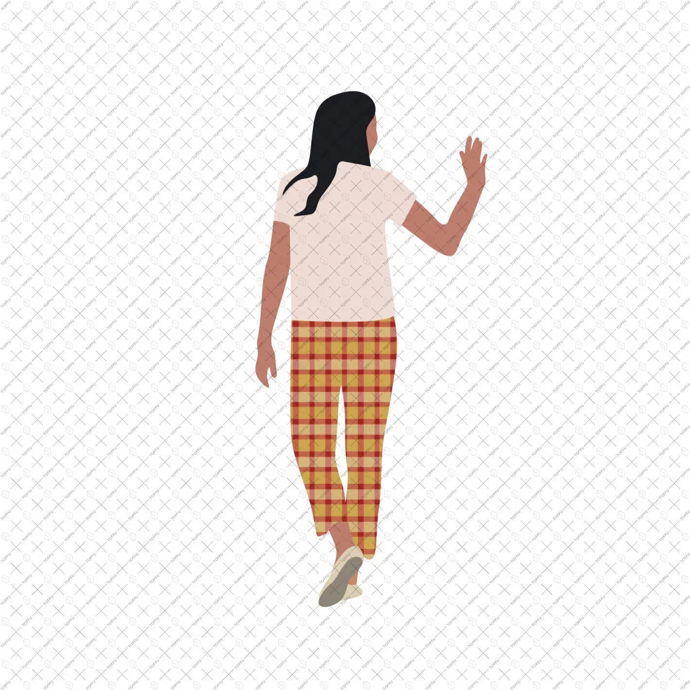 Flat Vector Neighborhood Digital Artwork drawings | Toffu Co