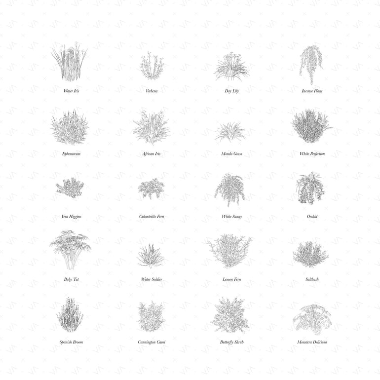 Cad Shrubs Vegetation Pack – Toffu Co