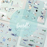 Flat Vector Healthcare Bundle Digital Artwork drawings | Toffu Co