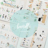 Flat Vector Coffee Shop Bundle Digital Artwork drawings | Toffu Co
