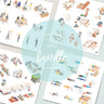 Axonometric Stores & Shops Bundle Digital Artwork drawings | Toffu Co