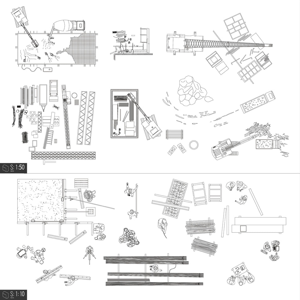 Cad Construction Site Top View – Toffu Co