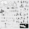 Flat Vector Comic Style Creative Content Bundle Digital Artwork drawings | Toffu Co