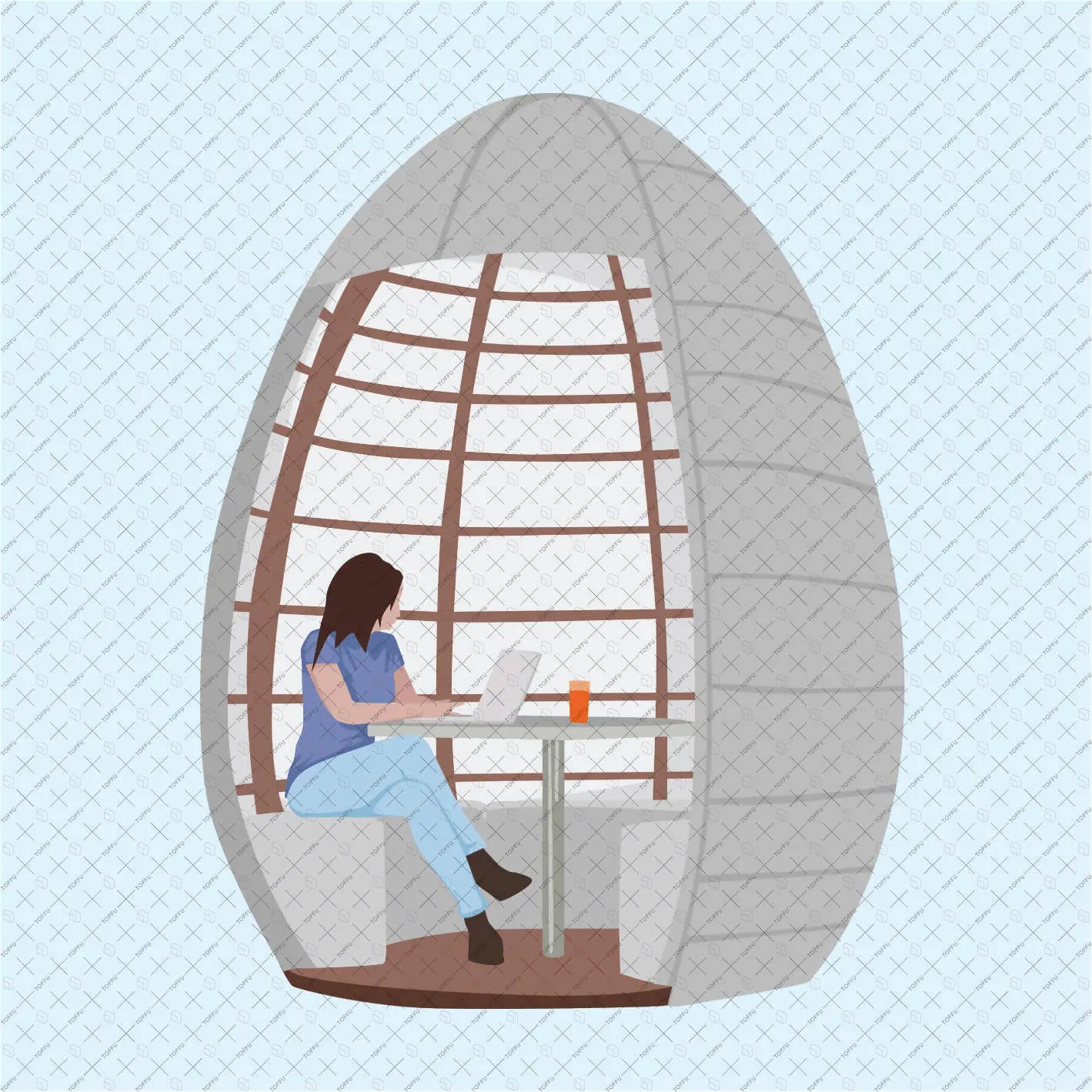 Flat Vector Office People - 02 Digital Artwork drawings | Toffu Co