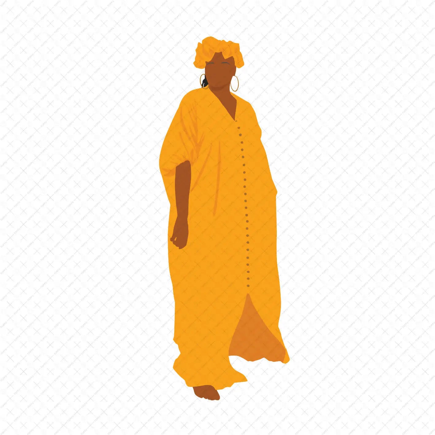 Flat Vector Human Scales (52 figures) Digital Artwork drawings | Toffu Co