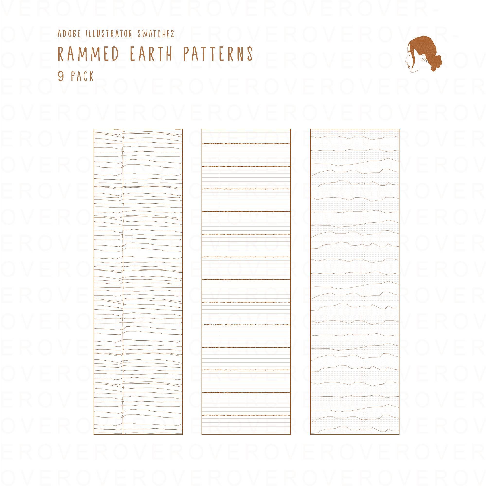 Swatch Rammed Earth Patterns PNG - Toffu Co